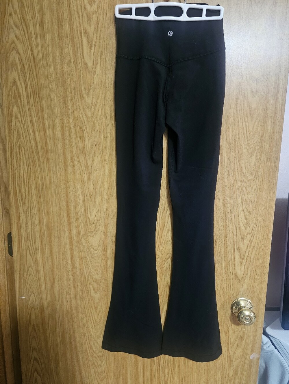 Lululemon athletica Black Mini -Flare Leggings - Picture 2 of 3